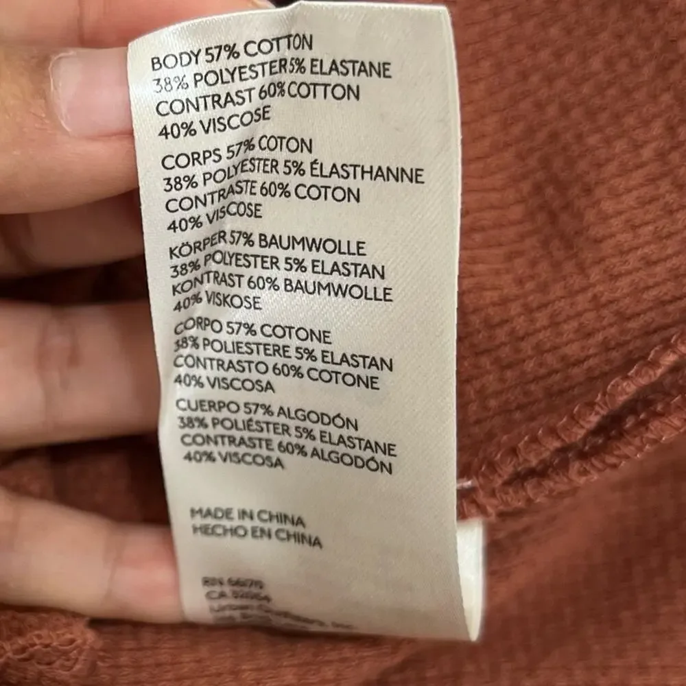 Free People Mikah Notch Neck Top Layering Cuff Autumn Combo - NWT